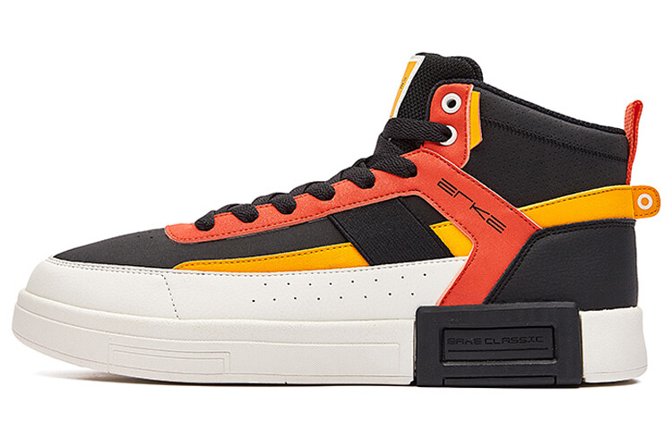 Кеды мужские, обувь для скейтбординга среднего размера Positive черный/оранжевый желтый Erke
Кеды мужские, обувь для скейтбординга среднего размера Positive черный/оранжевый желтый Erke