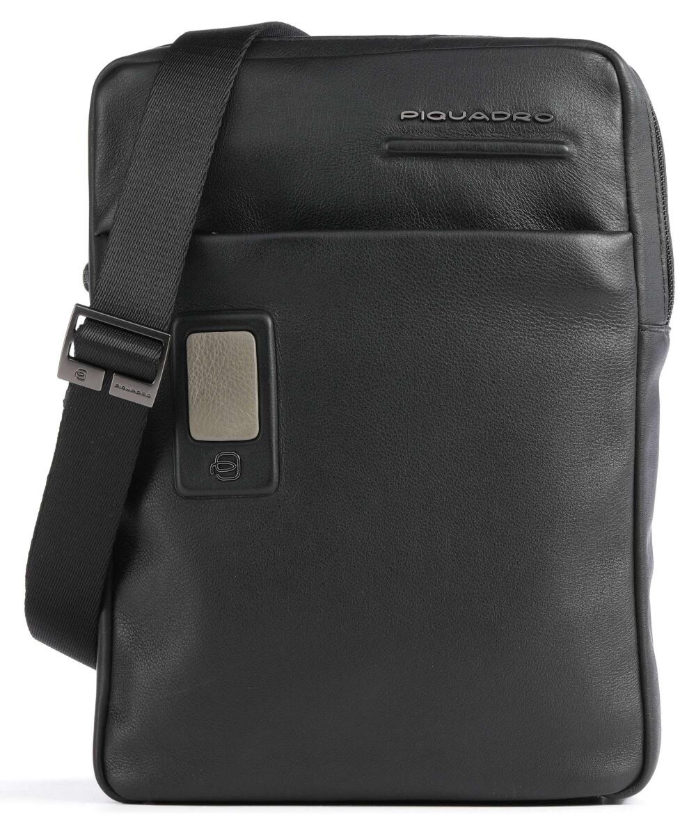 Сумка через плечо Akron 10 дюймов из мелкозернистой яловой кожи. Piquadro, черный
Сумка через плечо Akron 10 дюймов из мелкозернистой яловой кожи. Piquadro, черный