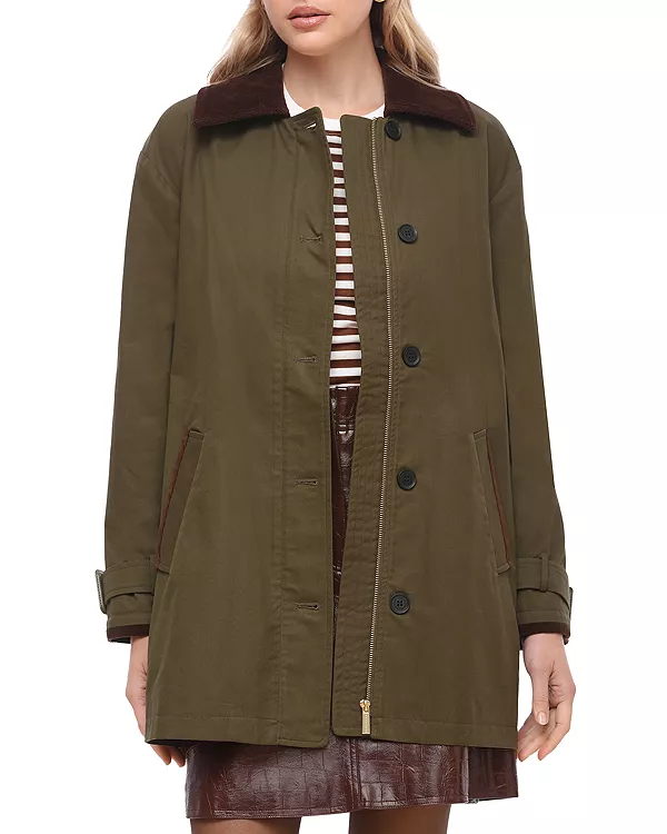 Куртка с контрастным воротником Bagatelle, зеленый
Куртка с контрастным воротником Bagatelle, зеленый