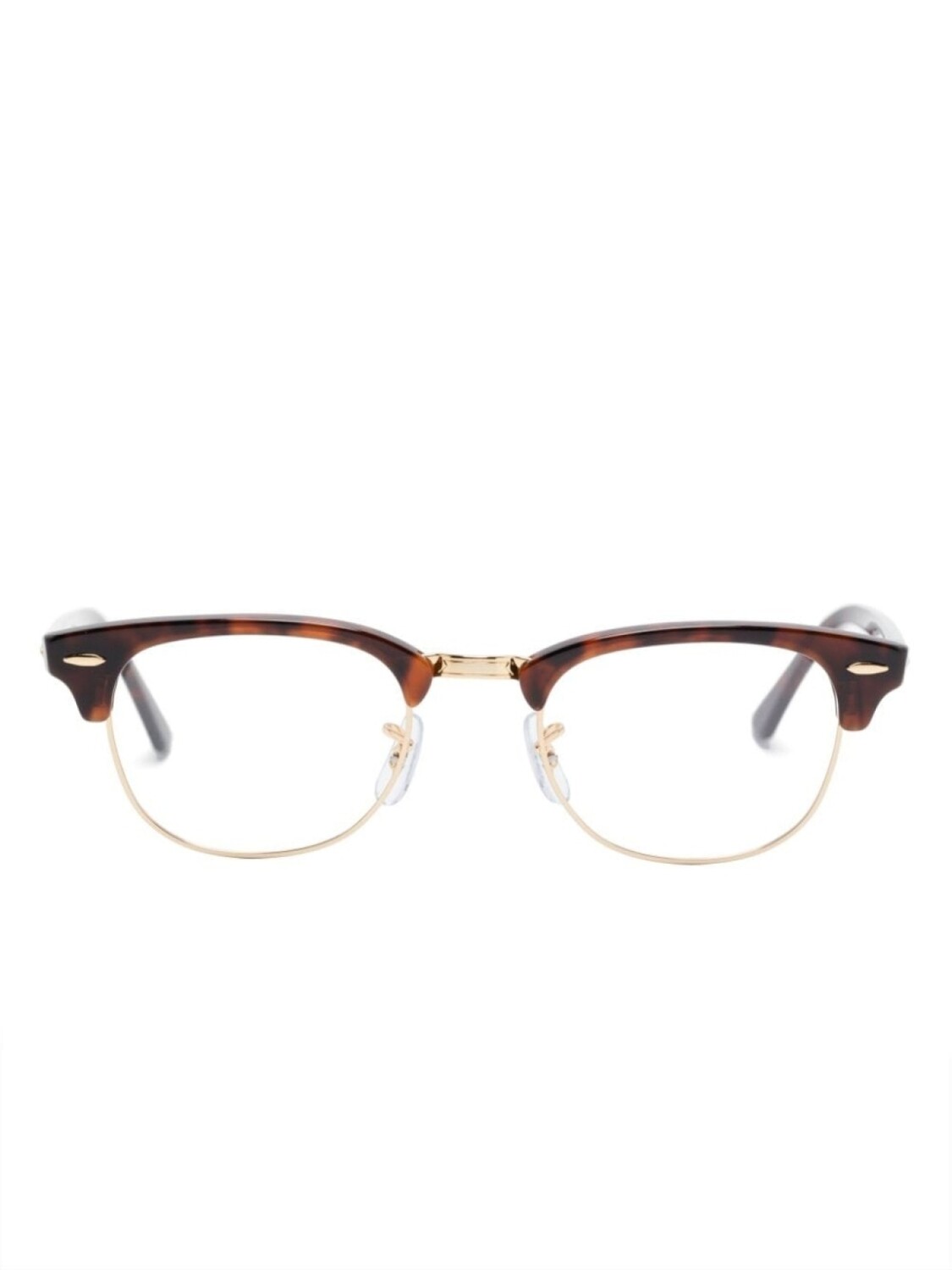 Ray-Ban очки Clubmaster, коричневый 
Ray-Ban очки Clubmaster, коричневый