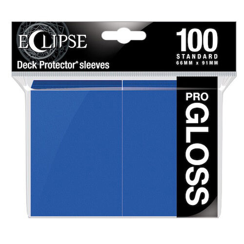 Чехол для карточек Eclipse Pro Gloss Standard Sleeves: Pacific Blue (100) Ultra Pro
Чехол для карточек Eclipse Pro Gloss Standard Sleeves: Pacific Blue (100) Ultra Pro