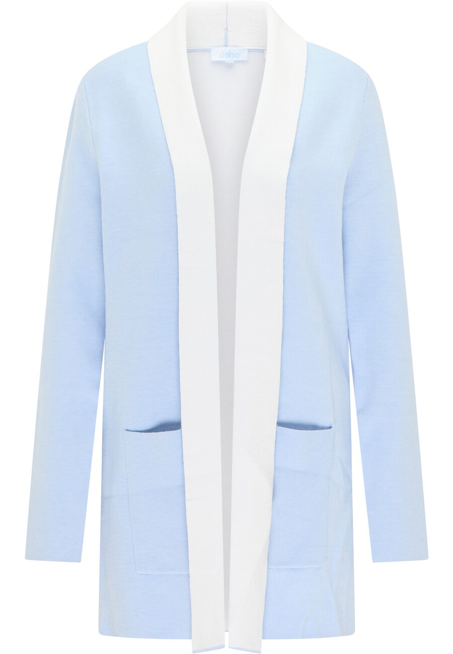 Вязаный кардиган usha BLUE LABEL, небесно-синий
Вязаный кардиган usha BLUE LABEL, небесно-синий