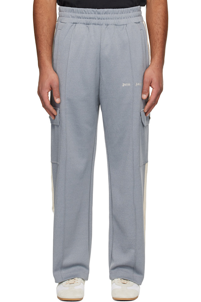 Palm Angels Классические серые спортивные брюки-карго с логотипом
Palm Angels Классические серые спортивные брюки-карго с логотипом