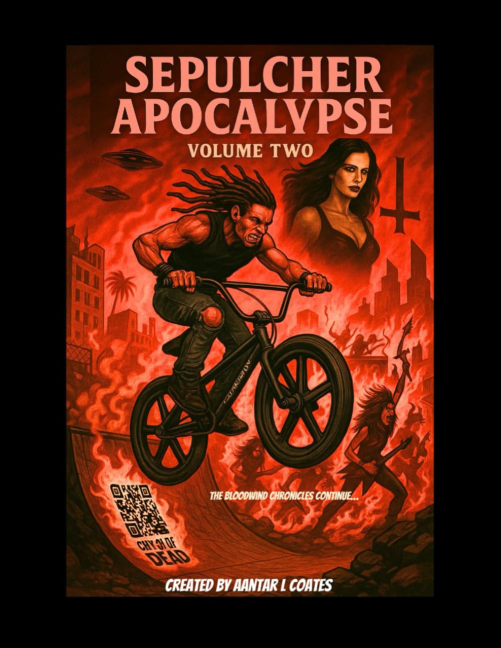 Sepulcher Apocalypse: Volume Two: The Bloodwind Chronicles Continue… (Independently published)
Sepulcher Apocalypse: Volume Two: The Bloodwind Chronicles Continue… (Independently published)