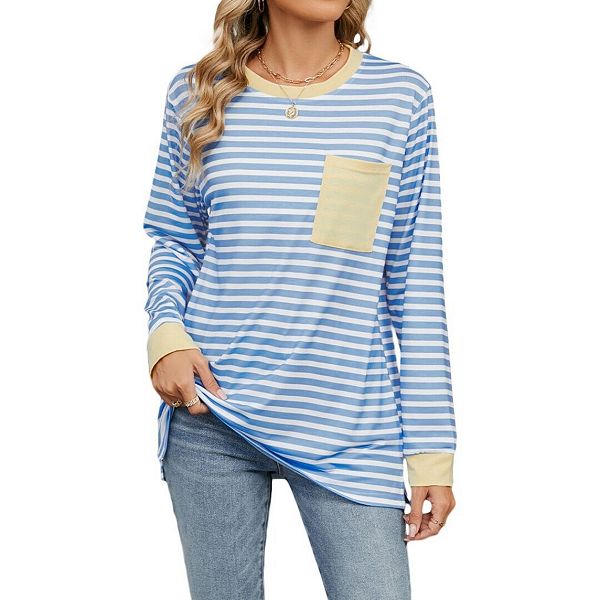 Длинная футболка с длинным рукавом и круглым вырезом в полоску Yesfashion, Light Blue, Серый, Длинная футболка с длинным рукавом и круглым вырезом в полоску Yesfashion, Light Blue
Длинная футболка с длинным рукавом и круглым вырезом в полоску Yesfashion, Light Blue, Серый, Длинная футболка с длинным рукавом и круглым вырезом в полоску Yesfashion, Light Blue