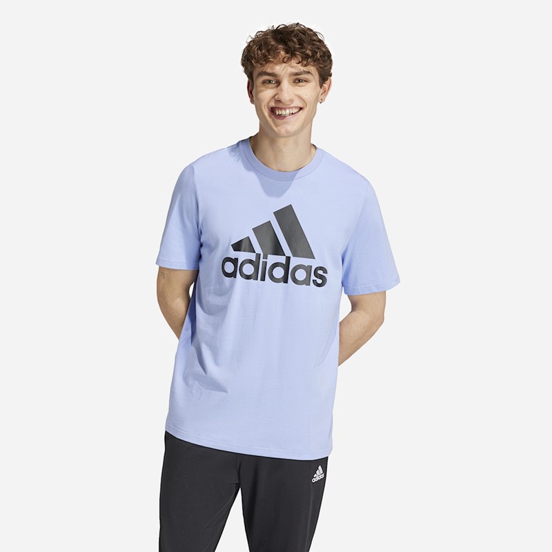 Мужская футболка Essentials из одинарного джерси с большим логотипом Adidas, сиреневый
Мужская футболка Essentials из одинарного джерси с большим логотипом Adidas, сиреневый