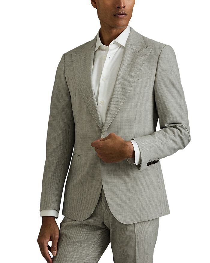 Пиджак с отворотами Checked Peak Lapel REISS, серый
Пиджак с отворотами Checked Peak Lapel REISS, серый