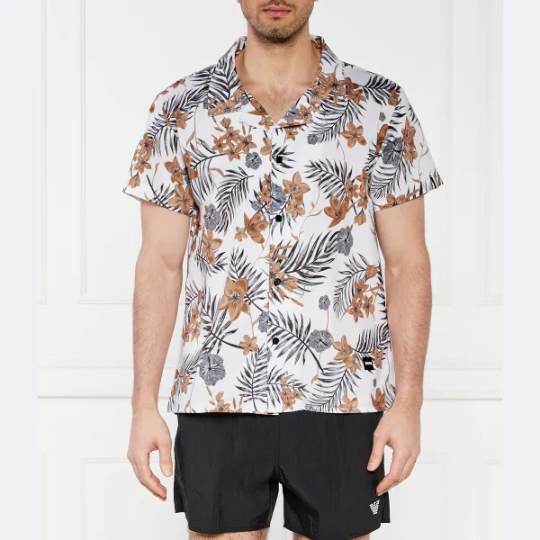 Пляжная рубашка стандартного кроя Boss, белый
Пляжная рубашка стандартного кроя Boss, белый