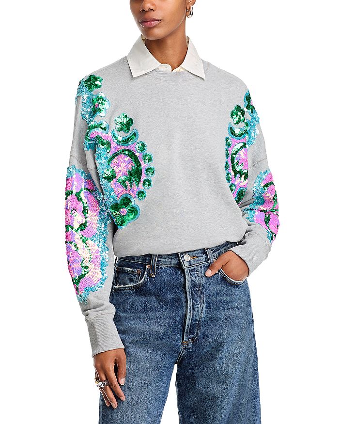 Украшенная толстовка Essentiel Antwerp, серый
Украшенная толстовка Essentiel Antwerp, серый