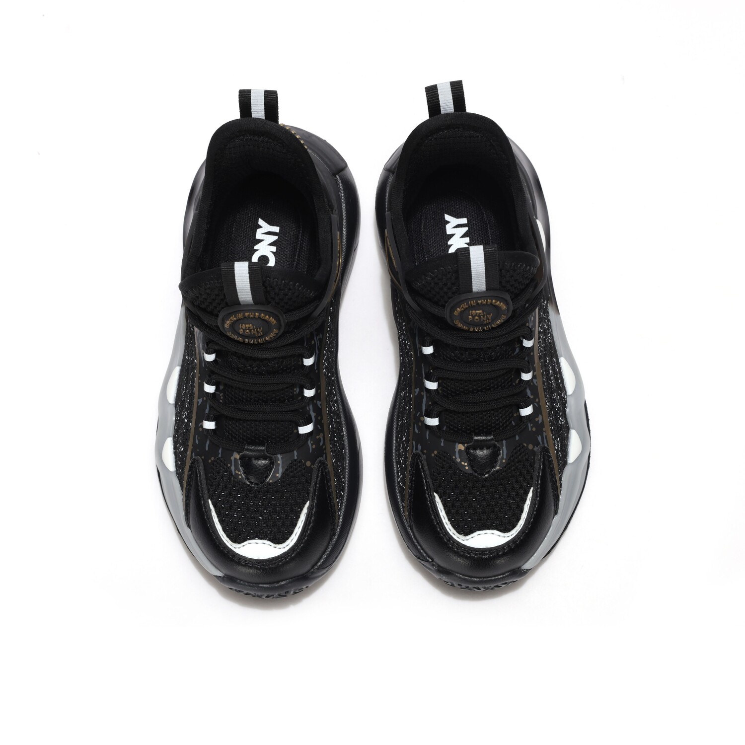 СПОРТ Детские баскетбольные кроссовки Детские низкие черные Pony, черный
СПОРТ Детские баскетбольные кроссовки Детские низкие черные Pony, черный