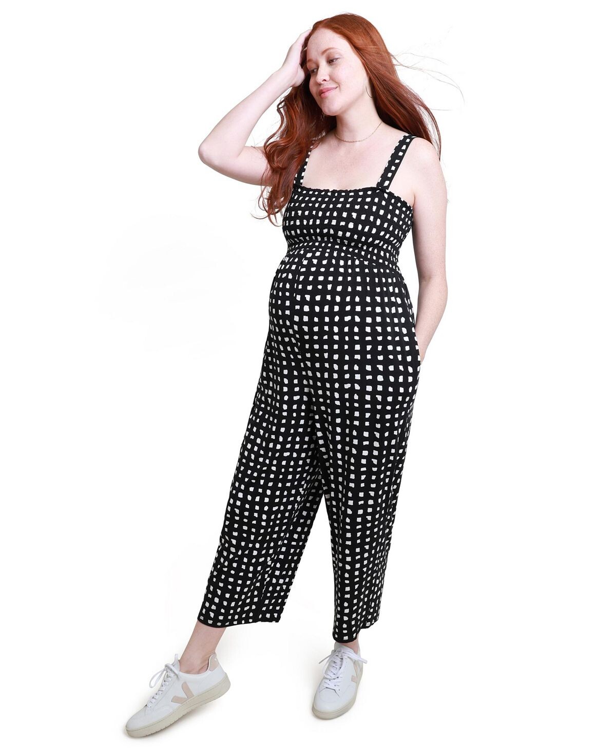 Женский комбинезон с присборенным лифом для беременных Ingrid + Isabel
Женский комбинезон с присборенным лифом для беременных Ingrid + Isabel