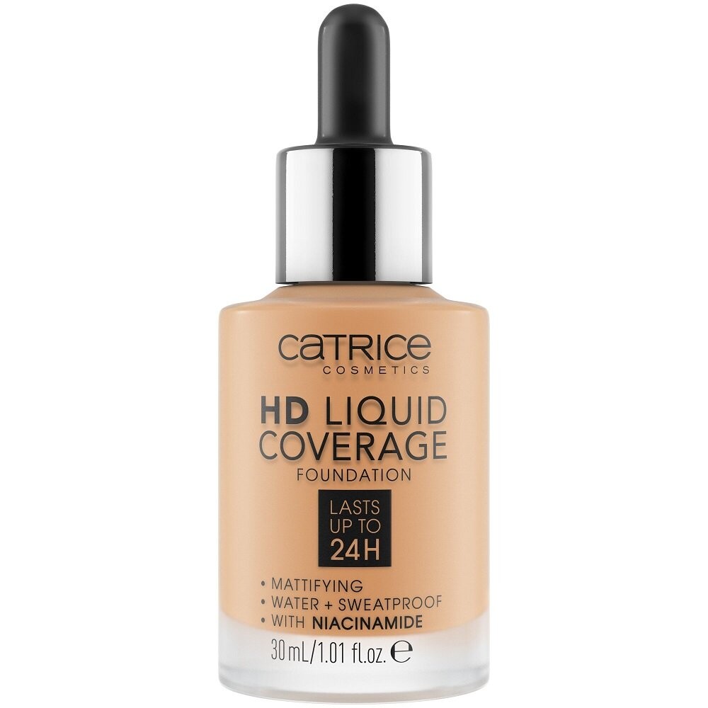 Catrice, Hd Liquid Coverage Foundation 24h, Матирующая основа для лица, 034 Medium Beige, 30 мл
Catrice, Hd Liquid Coverage Foundation 24h, Матирующая основа для лица, 034 Medium Beige, 30 мл