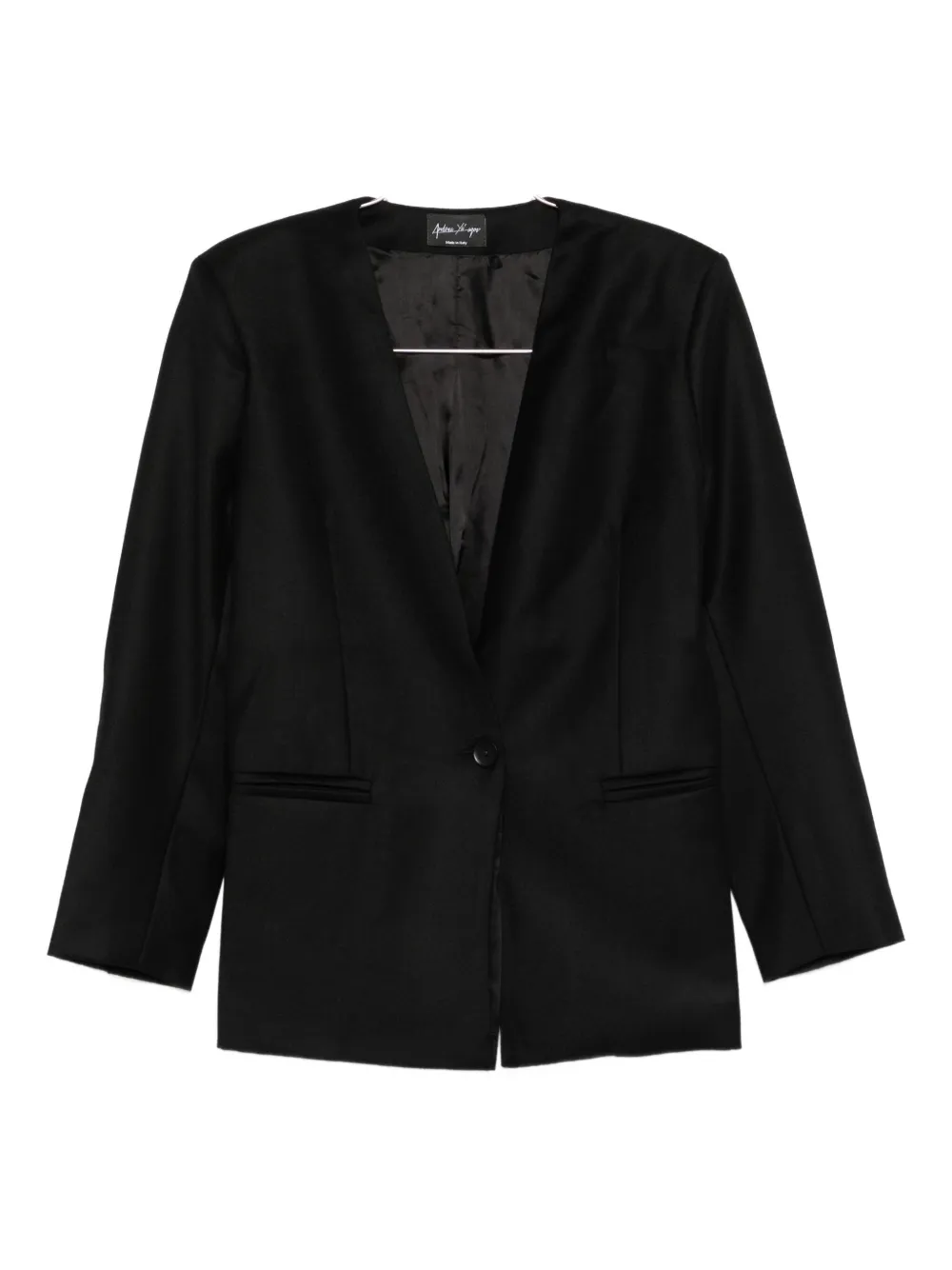 Жакет без воротника с карманами Andrea Ya'Aqov, черный
Жакет без воротника с карманами Andrea Ya'Aqov, черный