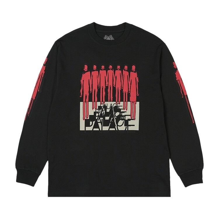 Лонгслив Palace Repeater Long-Sleeve, черный
Лонгслив Palace Repeater Long-Sleeve, черный