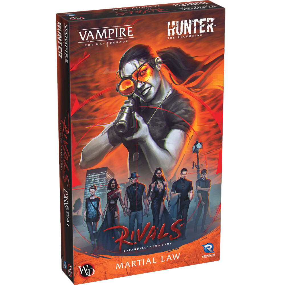 Ролевая игра Renegade Game Studios Vampire The Masquerade: Rivals ECG - Martial Law Expansion
Ролевая игра Renegade Game Studios Vampire The Masquerade: Rivals ECG - Martial Law Expansion
