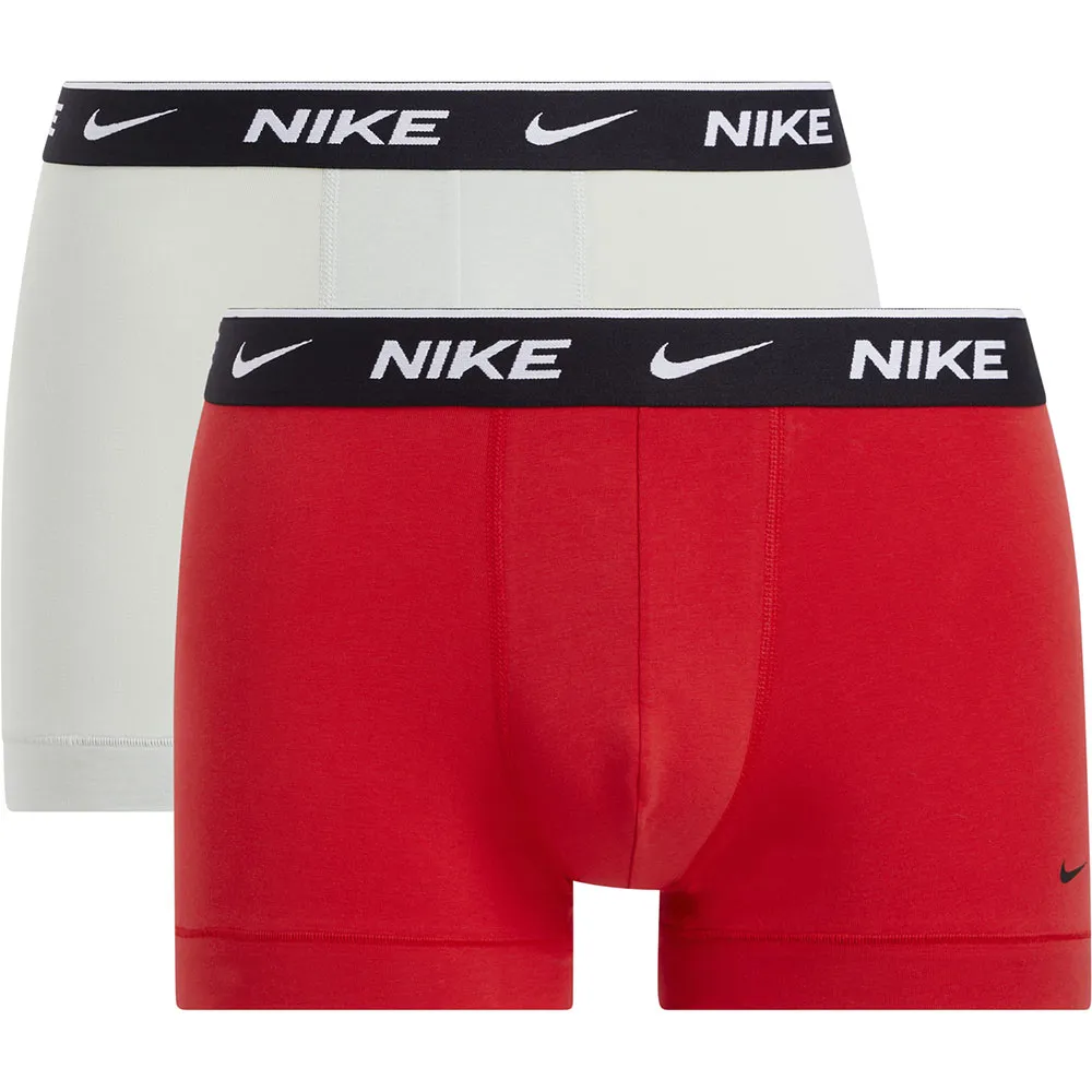 Трусы-боксеры Nike 0000KE1085 2 units, красный/белый 
Трусы-боксеры Nike 0000KE1085 2 units, красный/белый