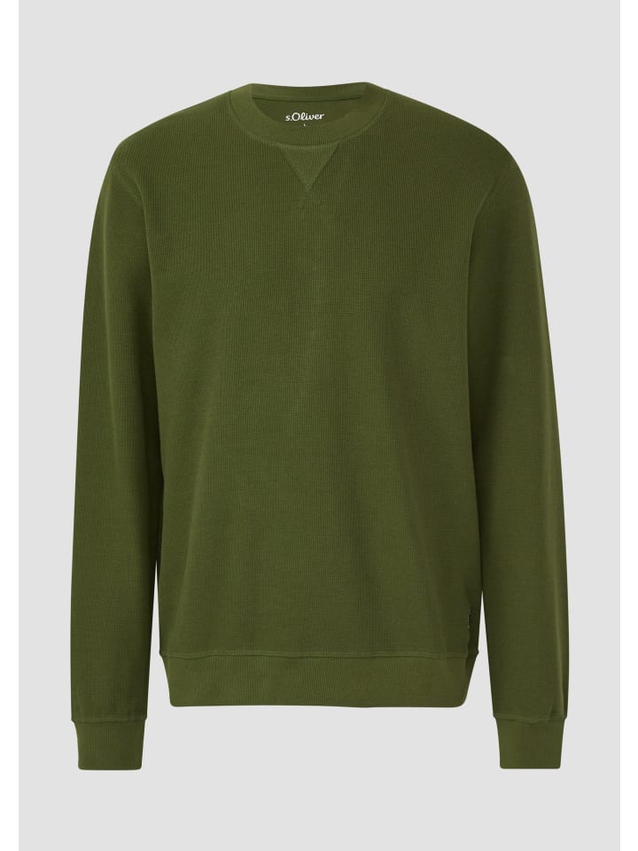 s.Oliver Толстовка цвета 7983_оливково-зеленый
s.Oliver Толстовка цвета 7983_оливково-зеленый
