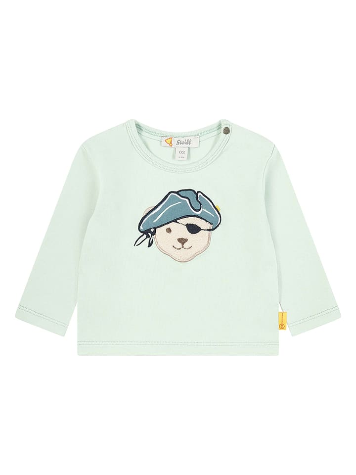 Рубашка с длинным рукавом Steiff, мятный
Рубашка с длинным рукавом Steiff, мятный