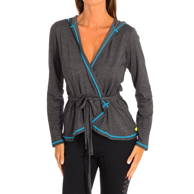 Женская спортивная куртка с длинными рукавами и капюшоном z1t00503 Zumba, серый
Женская спортивная куртка с длинными рукавами и капюшоном z1t00503 Zumba, серый