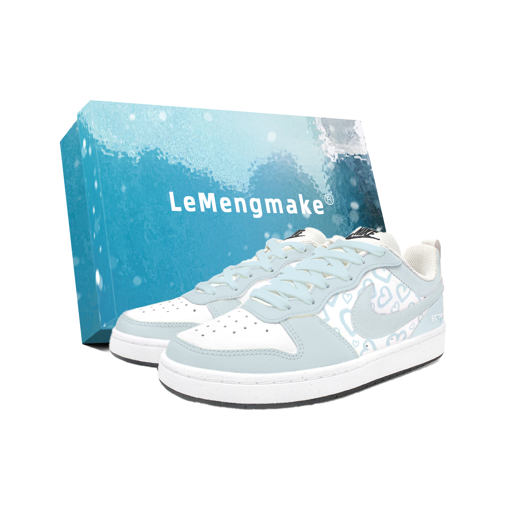 Nike Кроссовки для скейтбординга Court Borough Ice Crystal Heart Low top Kids' Blue White
Nike Кроссовки для скейтбординга Court Borough Ice Crystal Heart Low top Kids' Blue White