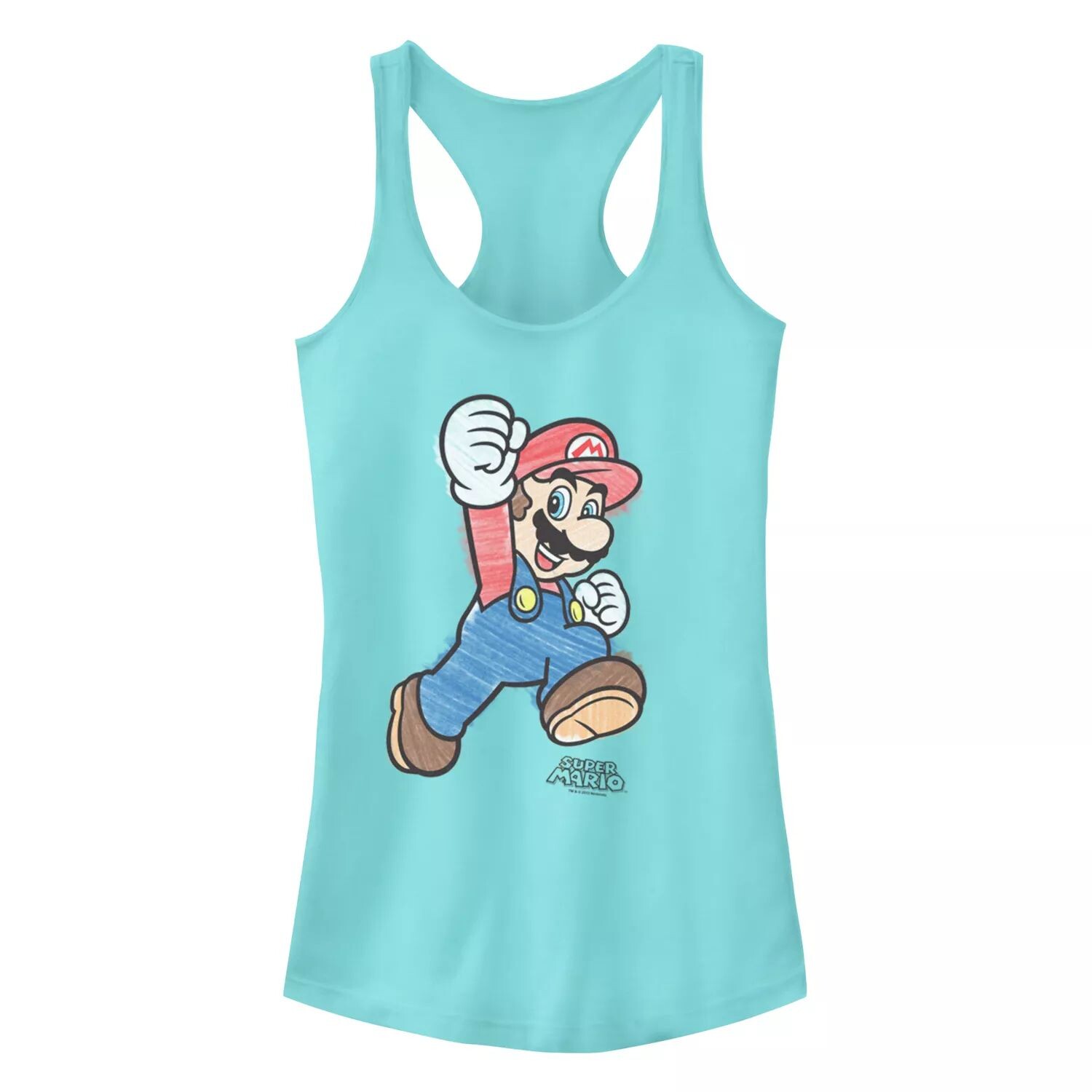 Юниорская майка Super Mario Bros Racerback Licensed Character
Юниорская майка Super Mario Bros Racerback Licensed Character