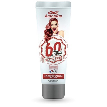 Крем-краска Only Red Sixty's 60 мл, Hairgum
Крем-краска Only Red Sixty's 60 мл, Hairgum