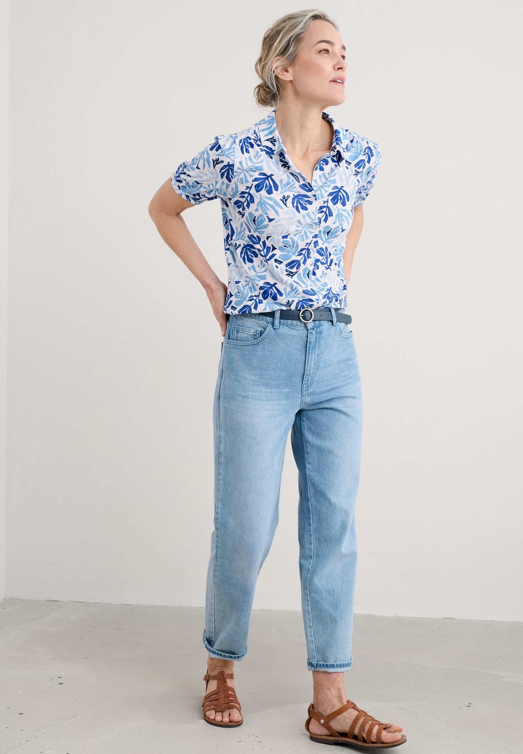 Блузка на пуговицах Seasalt Cornwall, синий
Блузка на пуговицах Seasalt Cornwall, синий