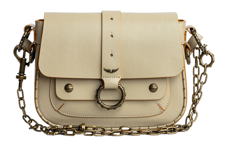 Zadig & Voltaire Кожаная курьерская сумка через плечо женская бежевая
Zadig & Voltaire Кожаная курьерская сумка через плечо женская бежевая