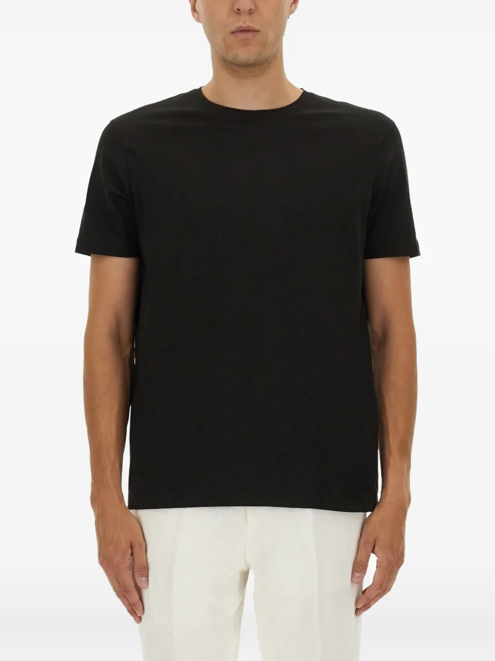 Хлопковая футболка Boss, черный
Хлопковая футболка Boss, черный