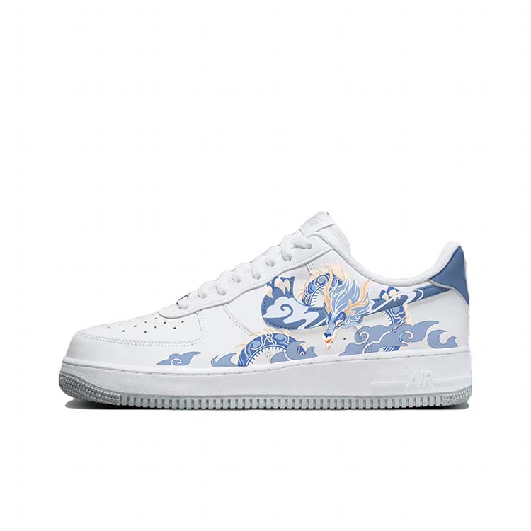 Nike Кроссовки Air Force 1 с низким верхом для скейтборда, противоскользящие, мужские, белые, синие
Nike Кроссовки Air Force 1 с низким верхом для скейтборда, противоскользящие, мужские, белые, синие