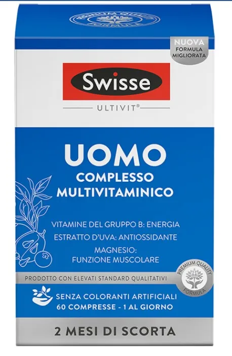 Swisse Multivitamin Men 60 таблеток Добавка
Swisse Multivitamin Men 60 таблеток Добавка