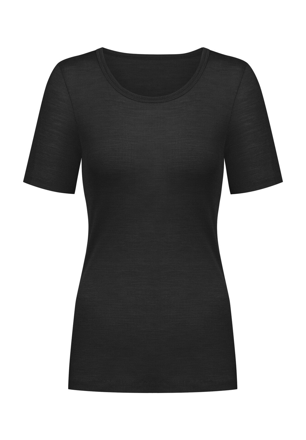 Футболка, однотонная, с овальным вырезом, женская mey, черный
Футболка, однотонная, с овальным вырезом, женская mey, черный