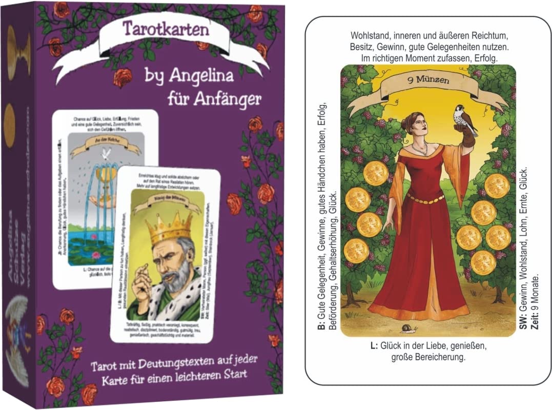Tarotkarten by Angelina für Anfänger (Schulze, Angelina)
Tarotkarten by Angelina für Anfänger (Schulze, Angelina)