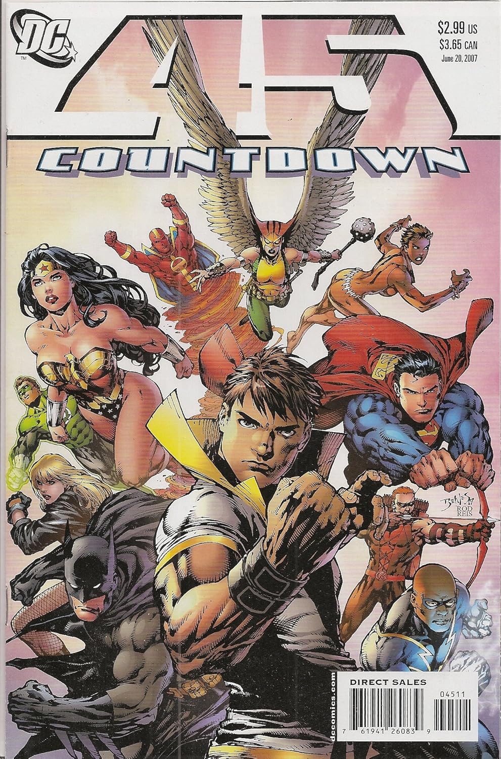 Countdown (2007 series) #45 (DC Comics)
Countdown (2007 series) #45 (DC Comics)