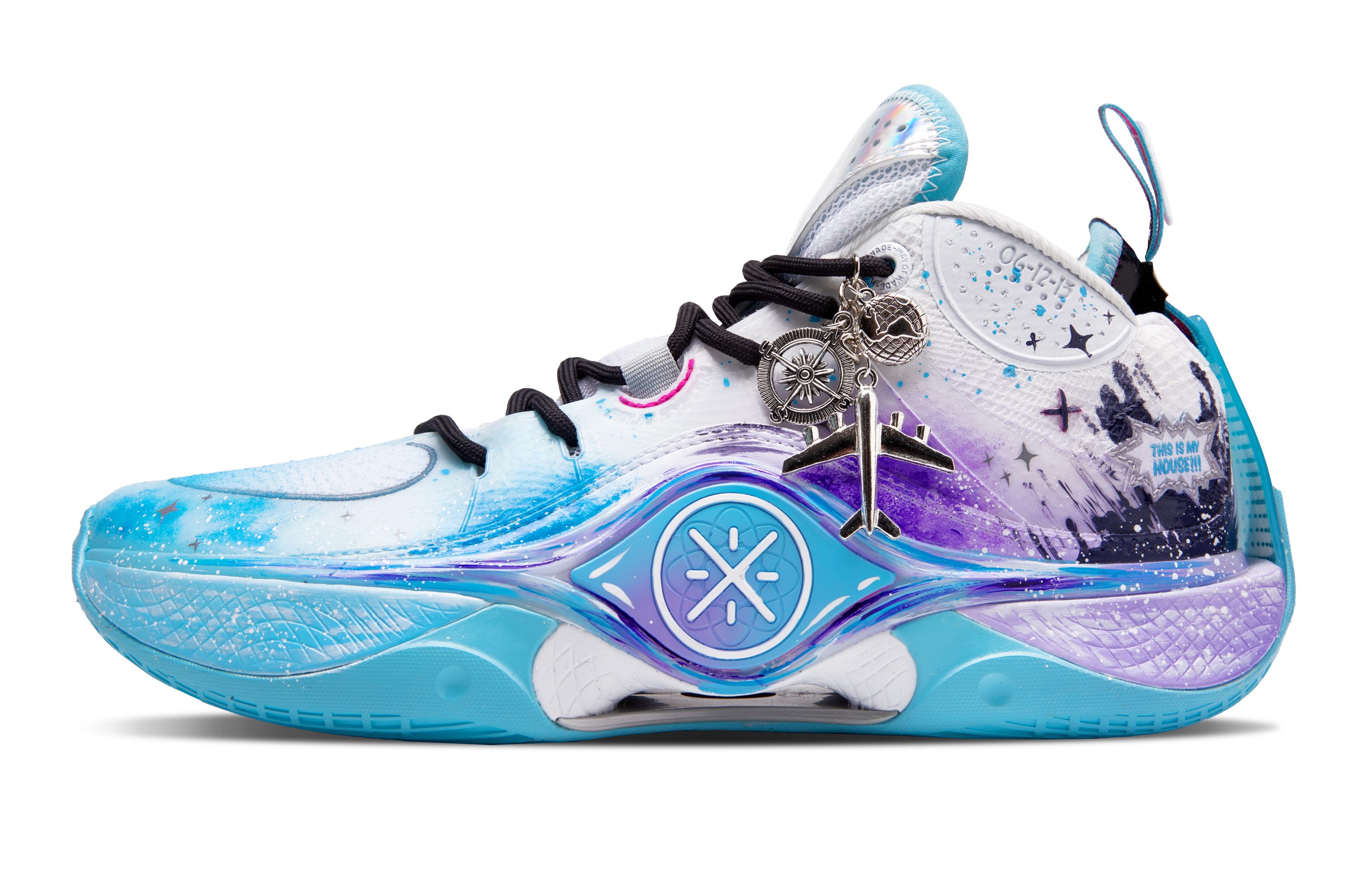 LINING Баскетбольные кроссовки с амортизацией, ударопрочные, с низким верхом, мужские, сине-фиолетовые
LINING Баскетбольные кроссовки с амортизацией, ударопрочные, с низким верхом, мужские, сине-фиолетовые