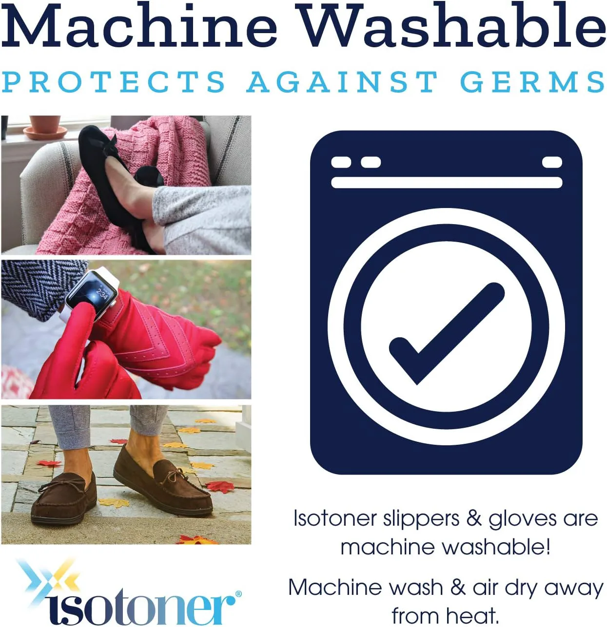 Мужские мокасины-тапочки Isotoner Travis из микротерри и вафельной ткани с стелькой из пены с эффектом памяти и прочной резиновой подошвой, синий
Мужские мокасины-тапочки Isotoner Travis из микротерри и вафельной ткани с стелькой из пены с эффектом памяти и прочной резиновой подошвой, синий