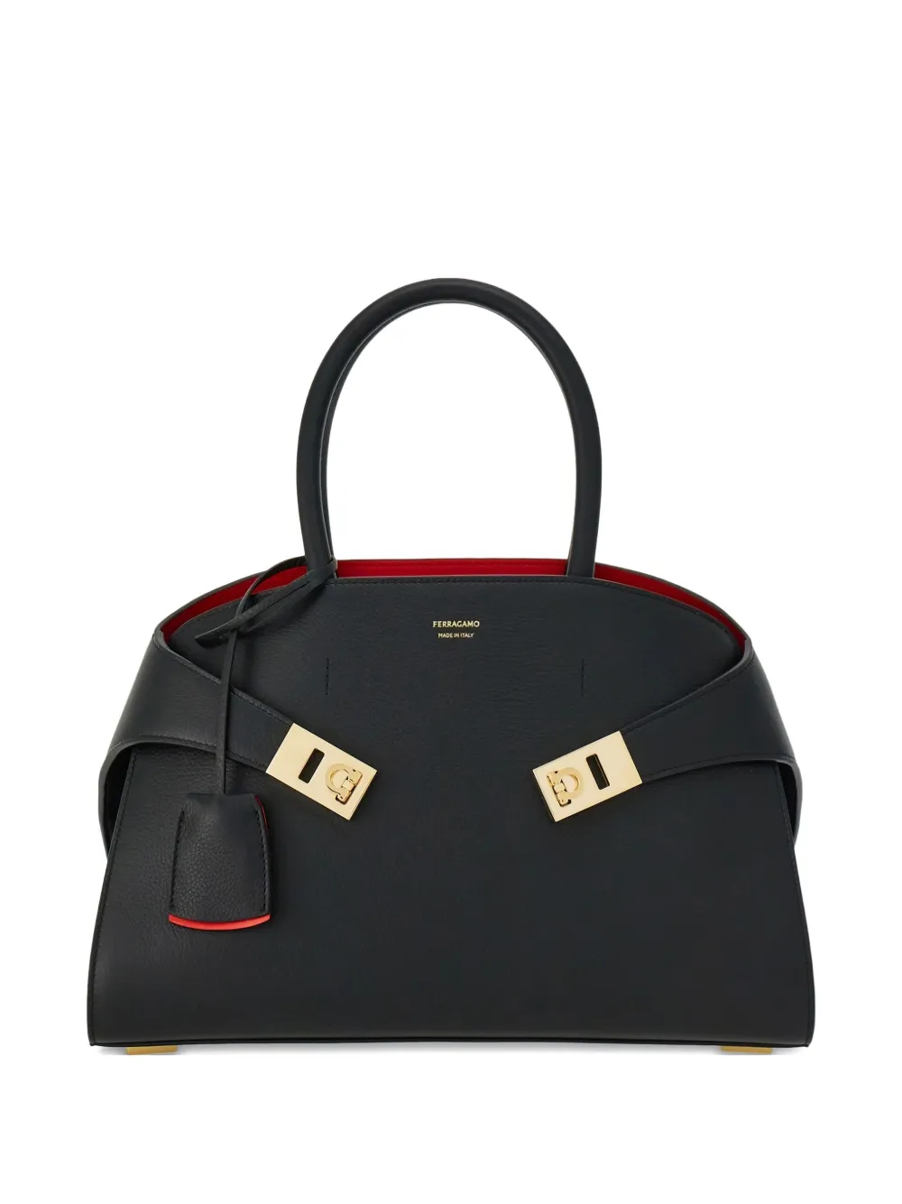 Сумка-тоут hug Ferragamo, черный
Сумка-тоут hug Ferragamo, черный