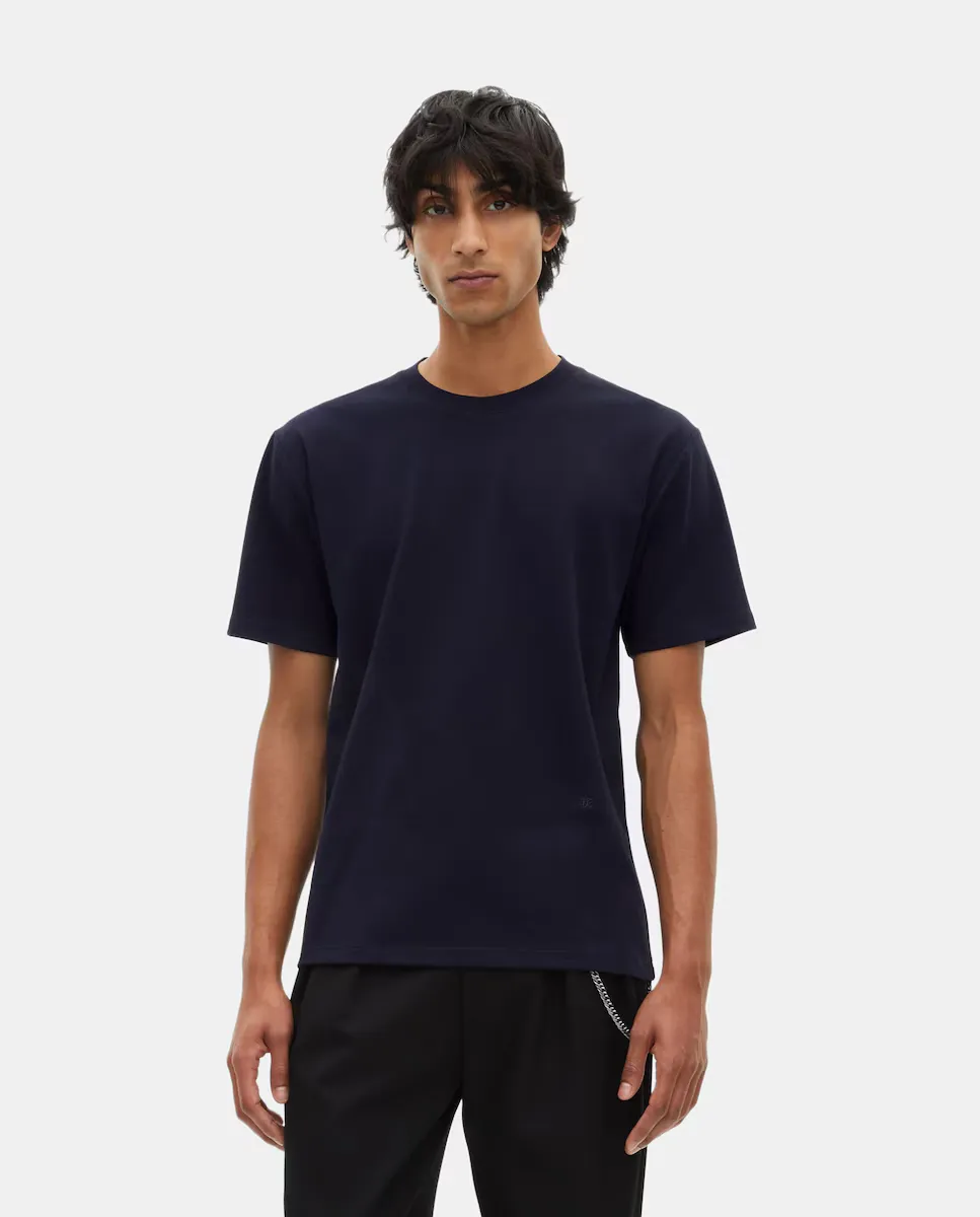 Мужская футболка прямая однотонная The Kooples, темно-синий
Мужская футболка прямая однотонная The Kooples, темно-синий