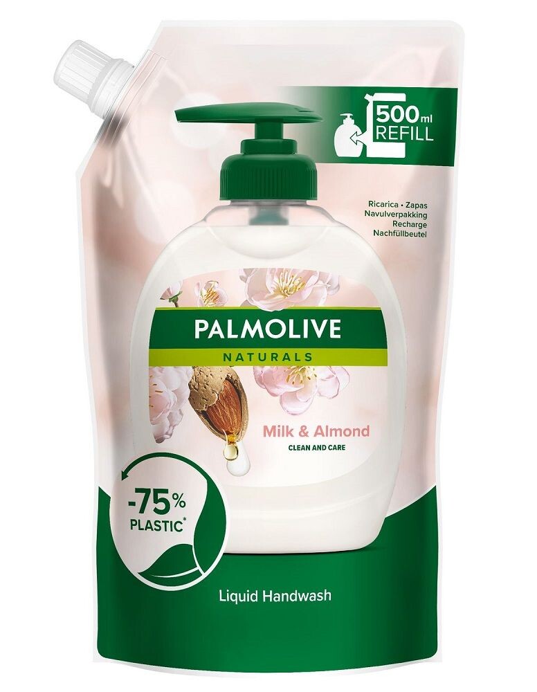 Palmolive Naturals Milk & Almond жидкое мыло, 500 ml
Palmolive Naturals Milk & Almond жидкое мыло, 500 ml
