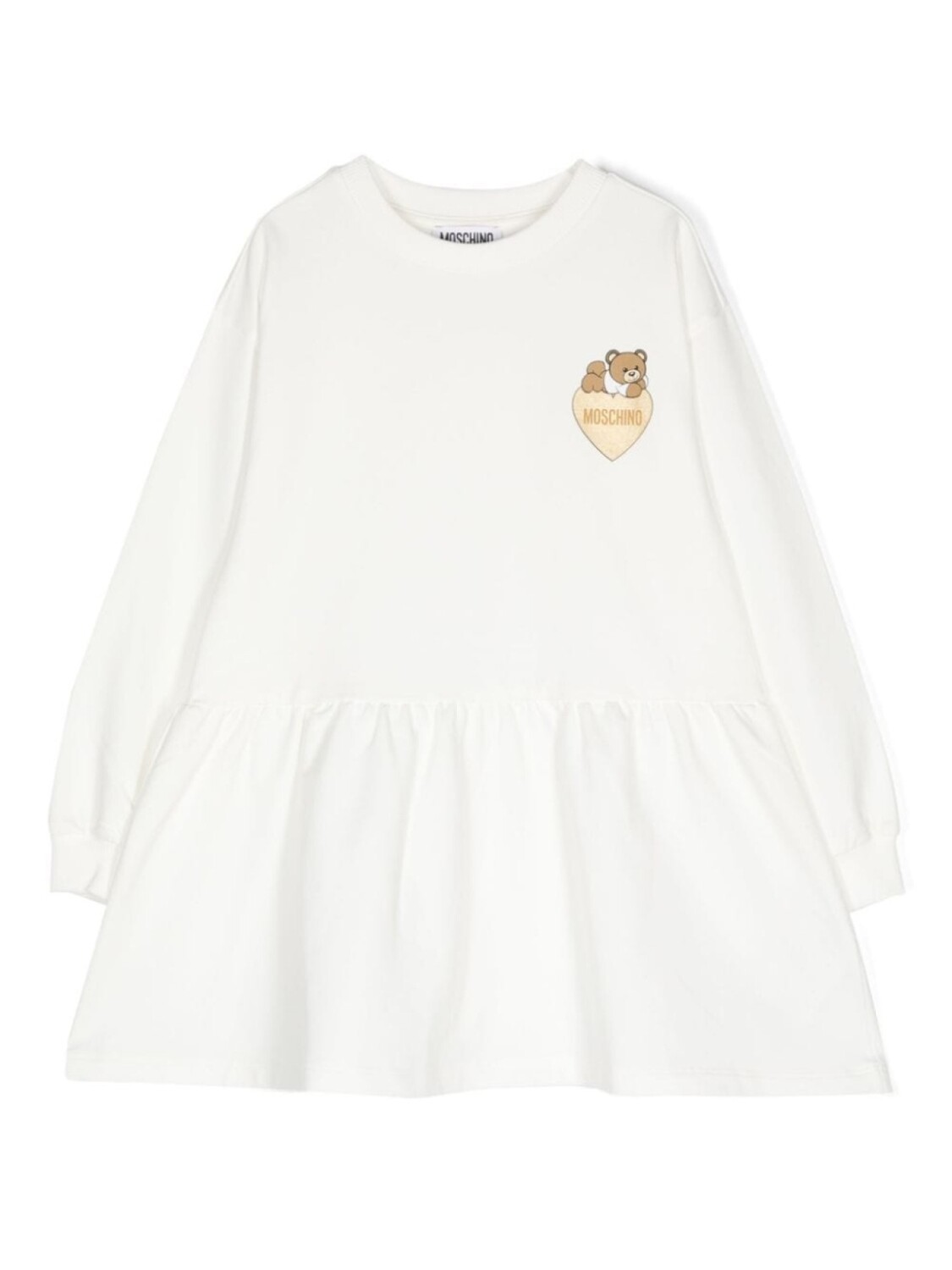 Moschino Kids платье с принтом Teddy Bear, белый
Moschino Kids платье с принтом Teddy Bear, белый