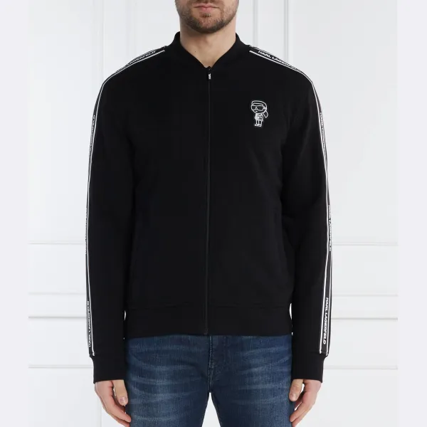 Толстовка обычного кроя Karl Lagerfeld, черный 
Толстовка обычного кроя Karl Lagerfeld, черный