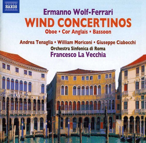 CD диск Wolf-Ferrari / Moriconi / Orch Sinfonica Di Roma: Wind Concertos for Oboe Cor Anglais Bassoon
CD диск Wolf-Ferrari / Moriconi / Orch Sinfonica Di Roma: Wind Concertos for Oboe Cor Anglais Bassoon
