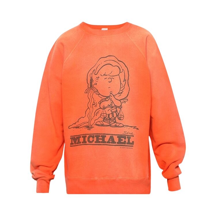 Толстовка Saint Michael Crewneck 'Orange', оранжевый
Толстовка Saint Michael Crewneck 'Orange', оранжевый