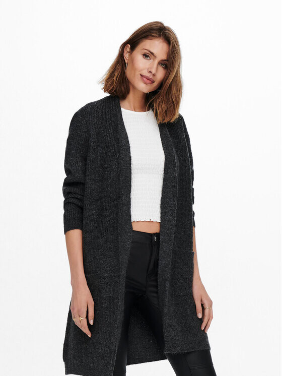 Кардиган стандартного кроя Only, серый
Кардиган стандартного кроя Only, серый