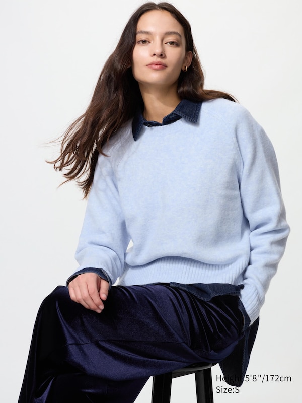 Джемпер Soufflé с круглым вырезом Uniqlo, 60 light blue
Джемпер Soufflé с круглым вырезом Uniqlo, 60 light blue