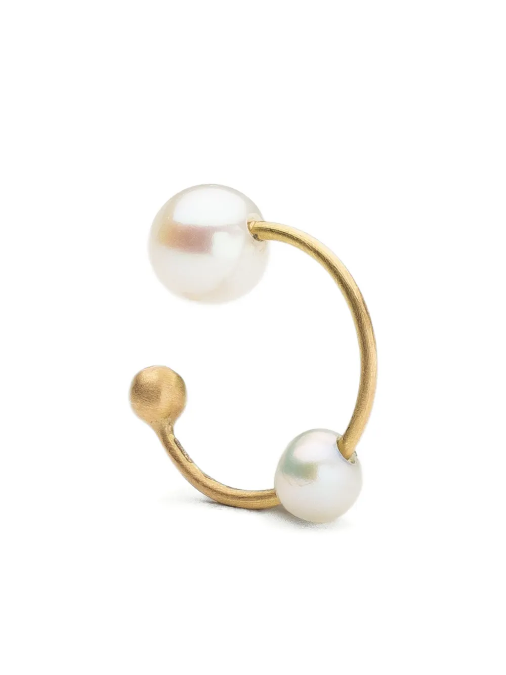 Серьги-каффы с жемчугом из желтого золота 18 карат Lia Di Gregorio, золотой
Серьги-каффы с жемчугом из желтого золота 18 карат Lia Di Gregorio, золотой