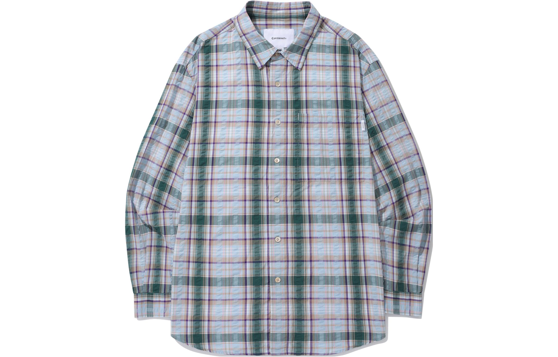 COVERNAT Рубашка SS24 мужская зеленая
COVERNAT Рубашка SS24 мужская зеленая