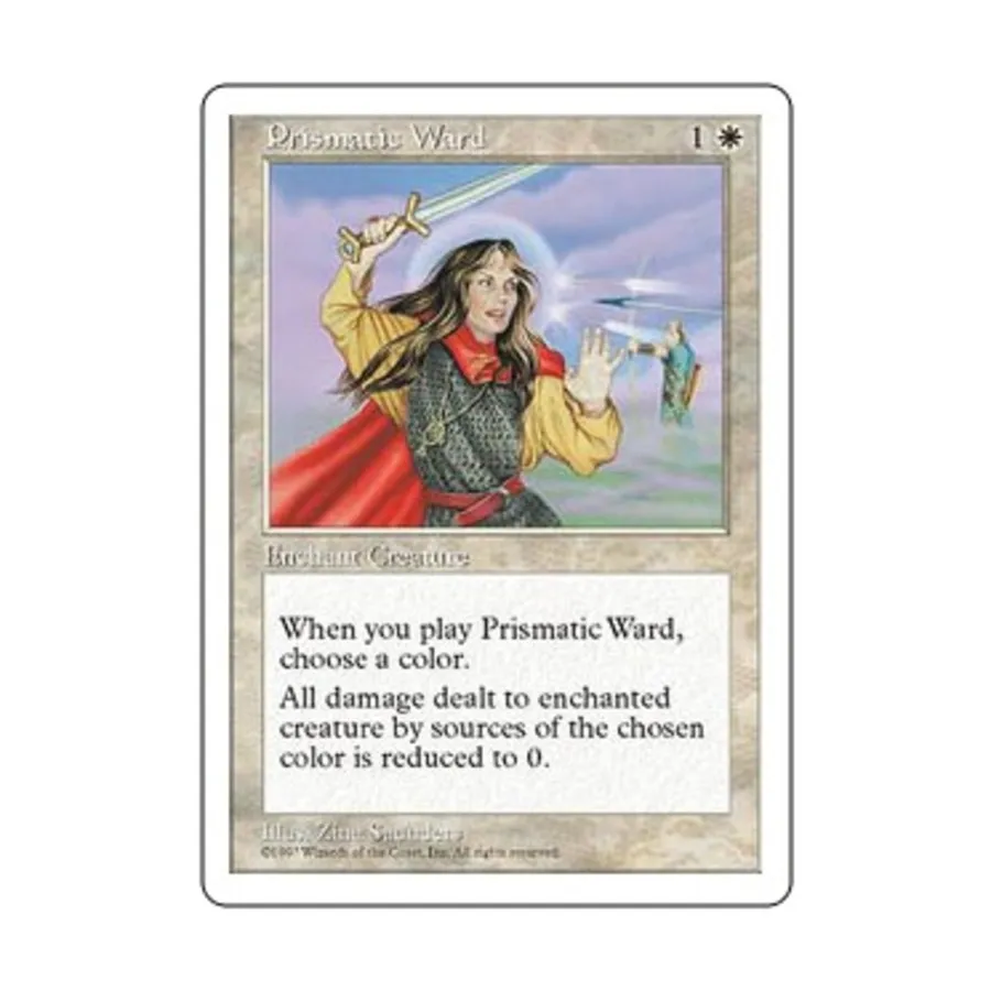 CCG Призматический оберег (С), MTG - 5th Edition
CCG Призматический оберег (С), MTG - 5th Edition