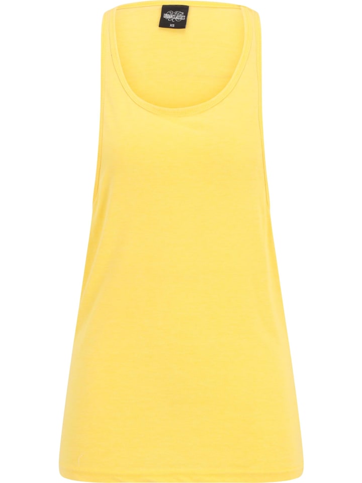 Топ Urban Classics, желтый 
Топ Urban Classics, желтый