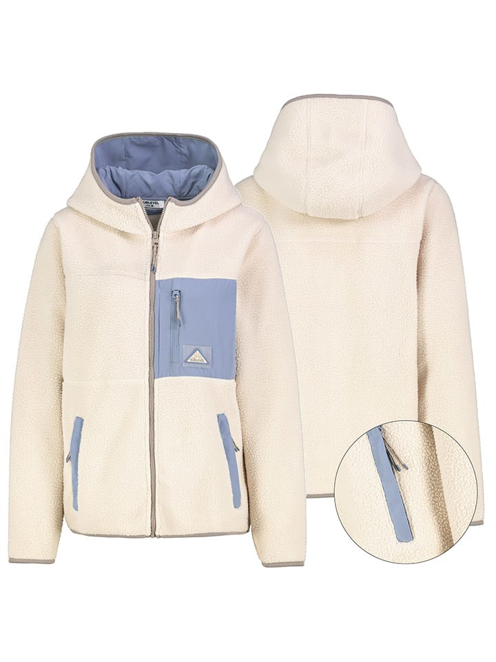 Флисовая куртка кремового/светло-голубого цвета Sublevel
Флисовая куртка кремового/светло-голубого цвета Sublevel